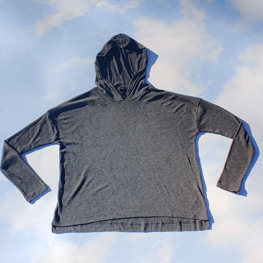 Active Grey Hoodie Soft Lightweight Hoodie Workout Hoodie Activewear